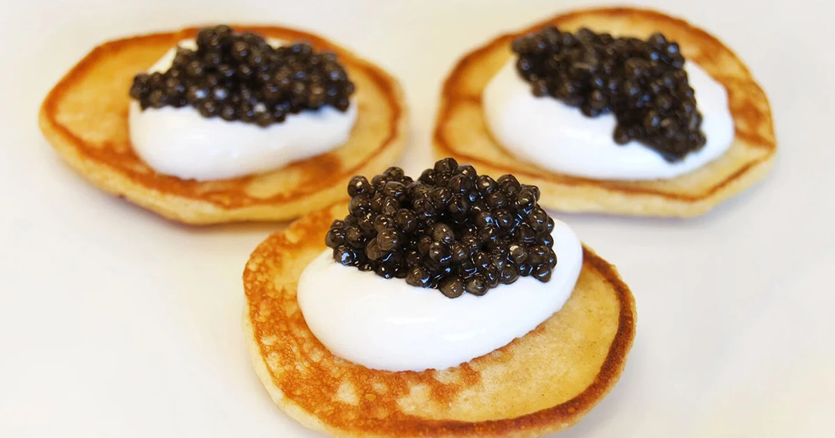 How to Serve Caviar on Blinis