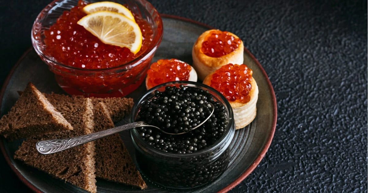 Nutritional value of caviar