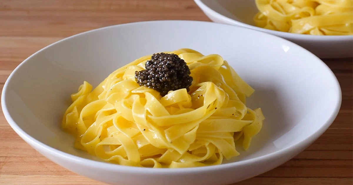 Using Caviar in Pasta Recipes